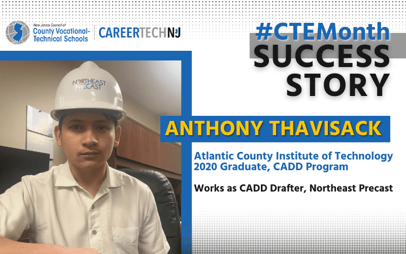 CTE Success Story: Anthony Thavisack makes the most of his ACIT education as a drafter, designer, and musician