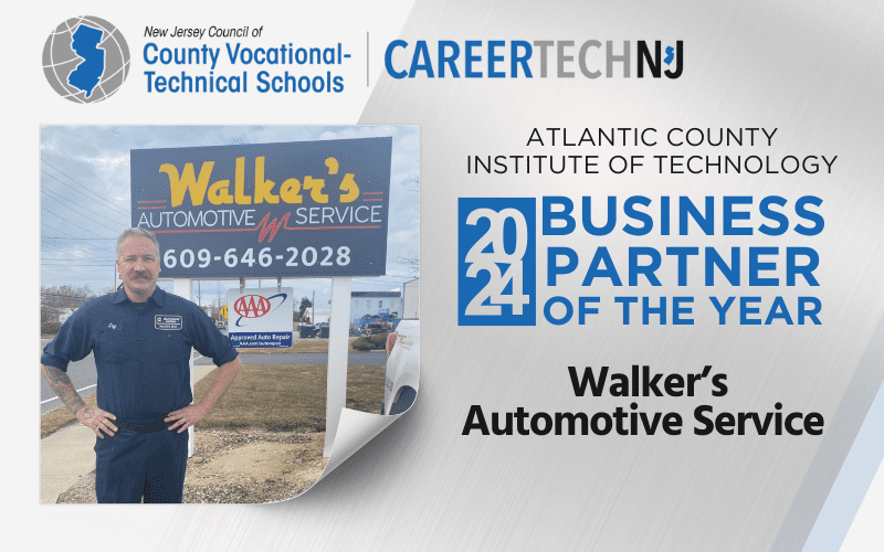 Atlantic County Institute of Technology 2024 Business Partner of the Year: Walker's Automotive Service