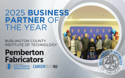 Pemberton Fabricators Named Burlington County Institute of Technology’s 2025 Business Partner of the Year