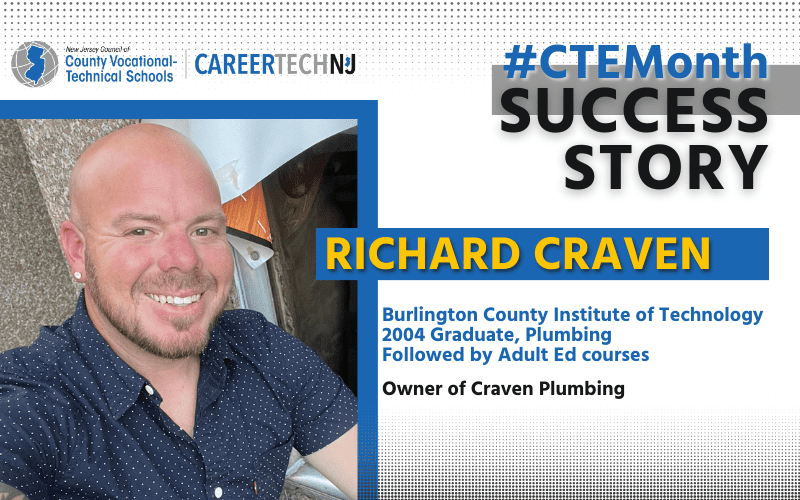 CTE Success Story: Master Plumber Richard Craven beat the odds to grow a successful business