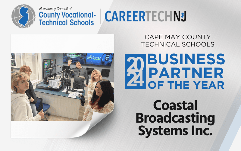 Local radio station named Cape May County Technical School District’s 2024 Business Partner of the Year