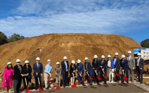 Morris County Vocational School District and the County College of Morris hold a groundbreaking ceremony for a new Career Training Center. Photo Credit: County College of Morris