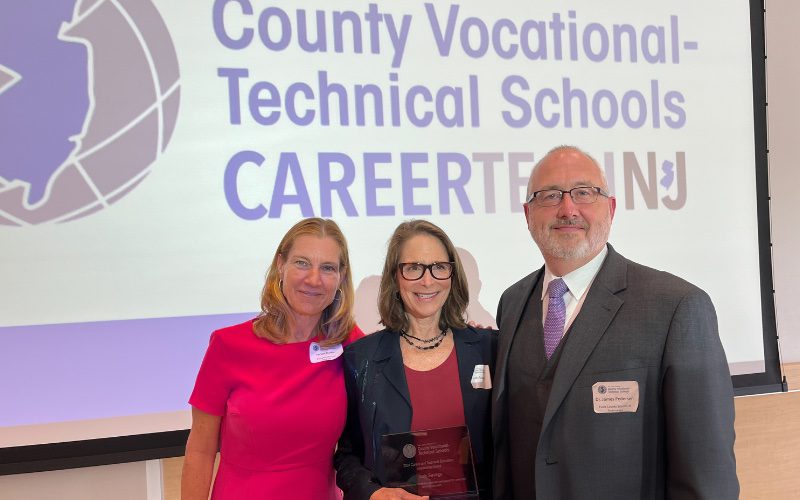 New Jersey Council of County Vocational-Technical Schools honors former Executive Director Judy Savage with CTE Leadership Award