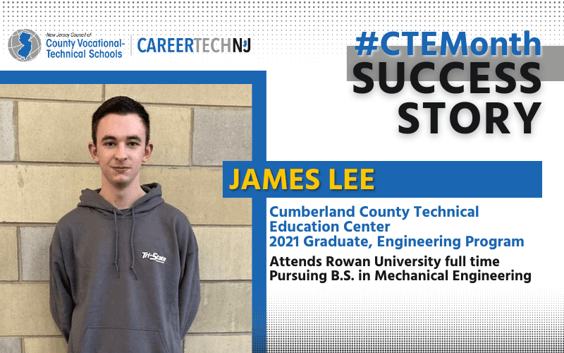 CTE Success Story: Early career exploration helps James Lee find his passion for engineering