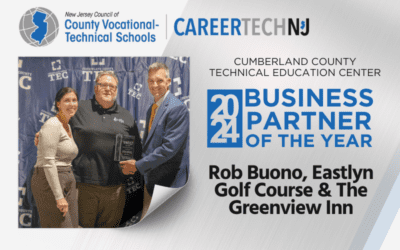 Cumberland County Technical Education Center awards Eastlyn Golf Course & The Greenview Inn as 2024 Business Partner of the Year