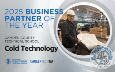 Cold Technology Earns 2025 Business Partner of the Year Recognition from Camden County Technical Schools
