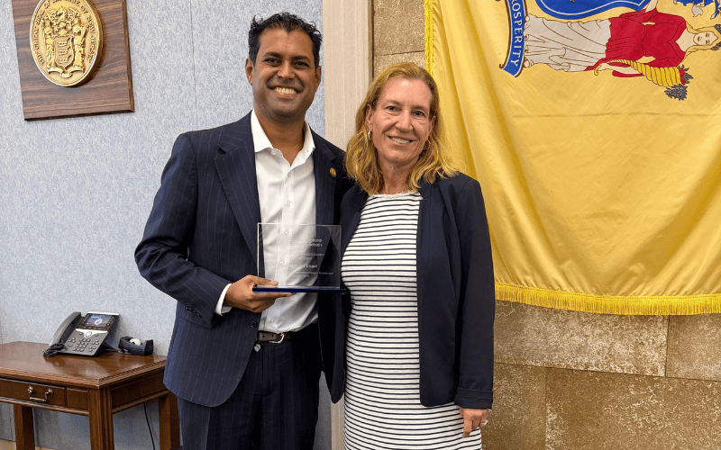 Sen. Vin Gopal receives 2026 CTE Leadership Award for ongoing support of career education in New Jersey