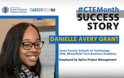 CTE Success Story: Danielle Avery Grant transitions from her high school Business Academy into the workforce, where she applies the technical and soft skills she honed