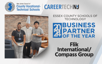 Flik Hospitality receives Essex County Schools of Technology’s 2024 Business Partner of the Year honor