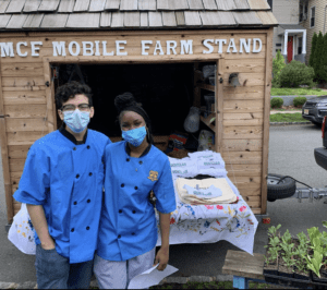 Essex Students visit Mobile Farm Stand