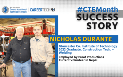 CTE Success Story: Recent GCIT graduate Nicholas Durante applies skills to service projects in Nepal