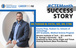 Hudson Co CTE Month profile Dr. Patel