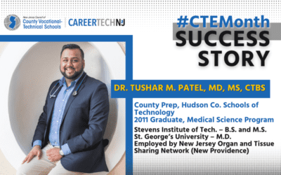 CTE Success Story: Early and in-depth exposure to medical training provided career direction and success for Dr. Tushar M. Patel, MD, MS, CTBS