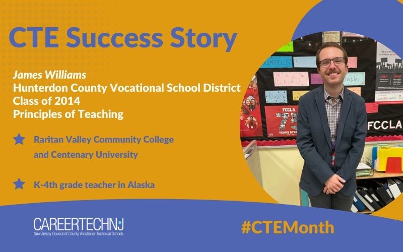 CTE Success Story: James Williams follows his calling all the way to Alaska to become an elementary teacher