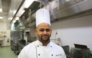 Joshua Wiggins started his career by enrolling in the Culinary Education Center in Asbury Park
