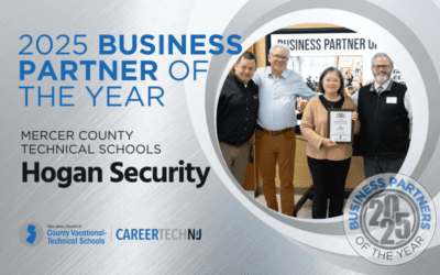 Hogan Security Group receives Mercer County Technical Schools’ 2025 Business Partner of the Year honor