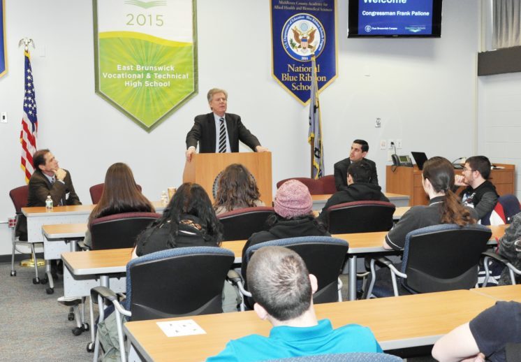  Pallone speaks at Middlesex 