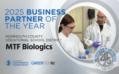 MTF Biologics Named by Monmouth County Vocational School District as 2025 Business Partner of the Year