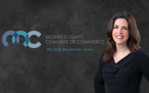 Morris County Vocational School District honored Meghan Hunscher, president and CEO of the Morris County Chamber of Commerce.