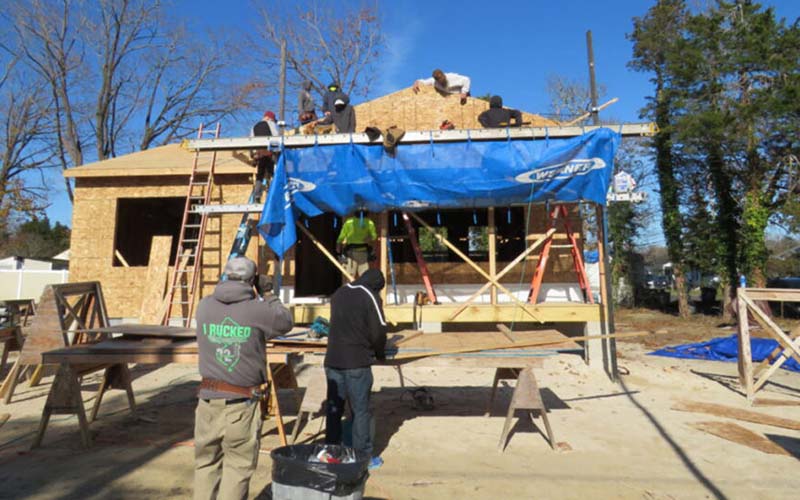 Ocean County Vo-Tech Adult Program and Habitat for Humanity build two homes in Tuckerton (Sandpaper)