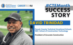 Passaic CTE Month Success profile David Trinidad