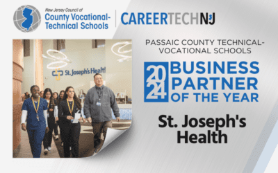 Passaic County Technical-Vocational Schools honors St. Joseph’s Health with 2024 Business Partner of the Year title