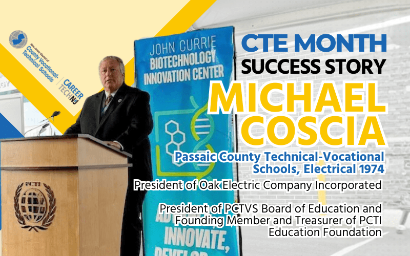 CTE Success Story: Michael Coscia, Graduate from PCTVS Electrical Program