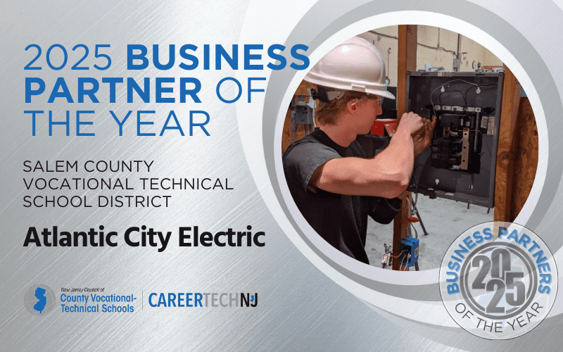 Atlantic City Electric receives Salem County Vocational Technical School District’s 2025 Business Partner of the Year honor
