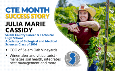 CTE Success Story: Salem Tech Alumna has the perfect blend of experience and education to produce reputable wine on family farm