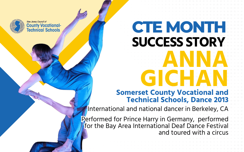 CTE Success Story: Anna Gichan graduate from Somerset County Vocational and Technical School of Dance