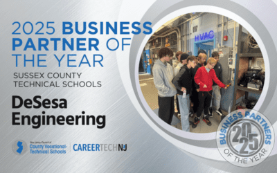 DeSesa Engineering Company, Inc. Named Sussex County Technical School’s 2025 Business Partner of the Year