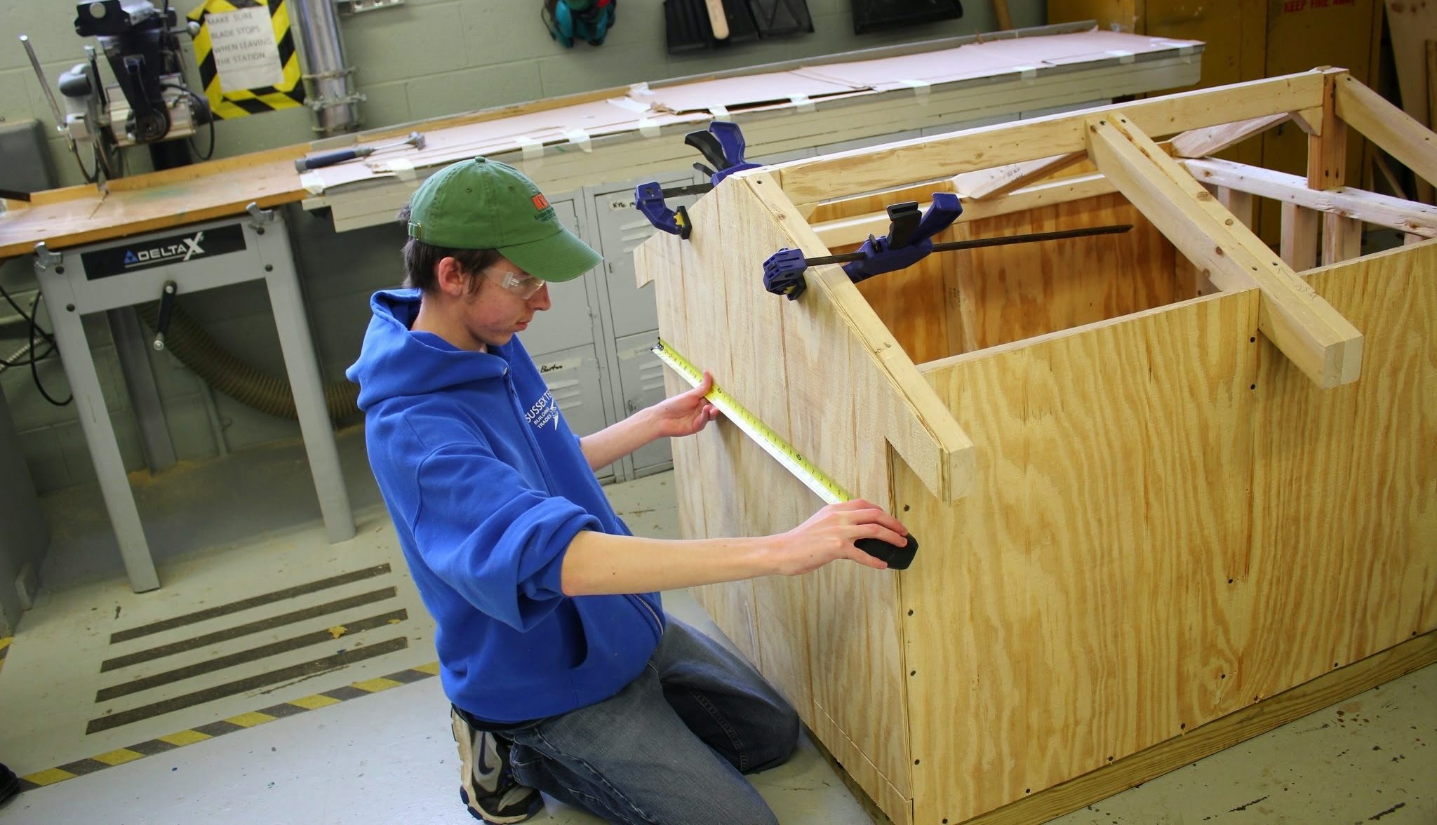 Sussex County Carpentry Student