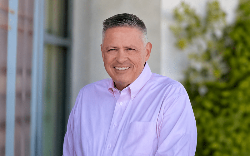 Headshot of Superintendent of the year Todd Bonsall