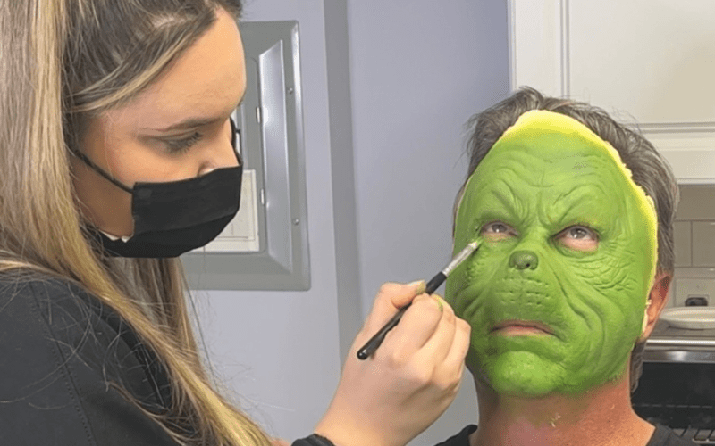 Sophia-Marie Roman used her Gloucester County Institute of Technology Cosmetology education to jumpstart a small business specializing in bridal and special effects makeup.