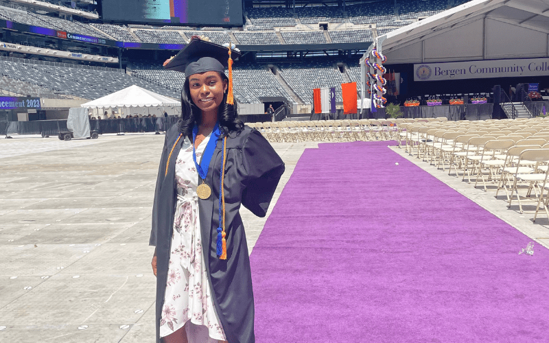 Deborah Patrick, a Norwood native, credits her high school for not only helping her get a few steps ahead on her medical school journey but also helping her feel confident in the path she has chosen