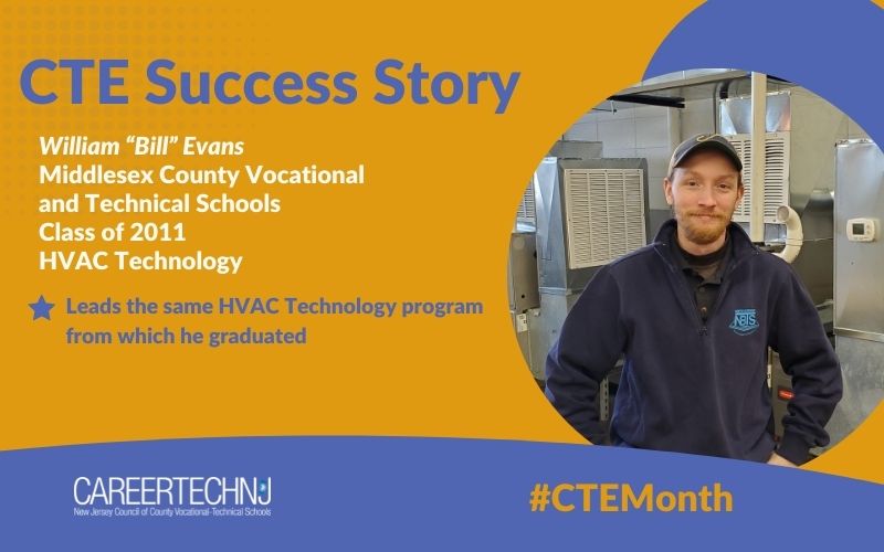 CTE Success Story: Bill Evans returns to the classroom as a CTE teacher